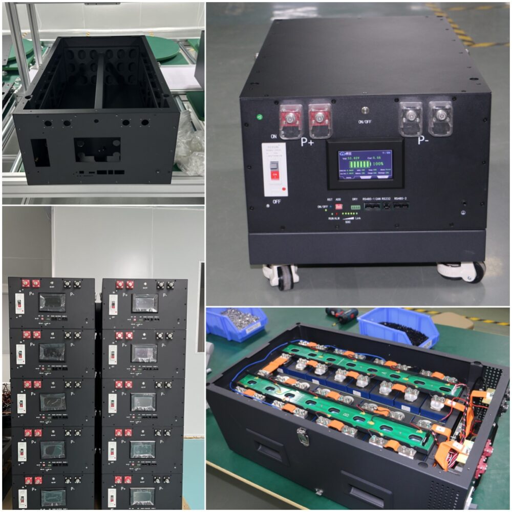 YIXIANG V2 DIY JK 200A BMS LifePo4 Metal Battery Case